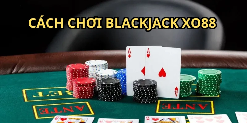 Quá trình đánh 1 ván game bài Blackjack tân thủ nên nắm khi mới chơi