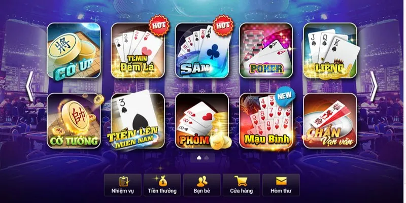 Ưu điểm chuyên mục game bài XO88
